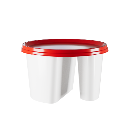 Контейнер двухсекционный под запайку КНФ4