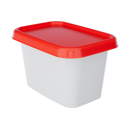 Контейнер прямоугольный под запайку КНС7