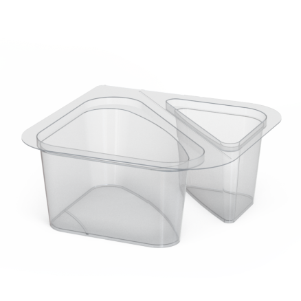 Контейнер двухсекционный под запайку КР3