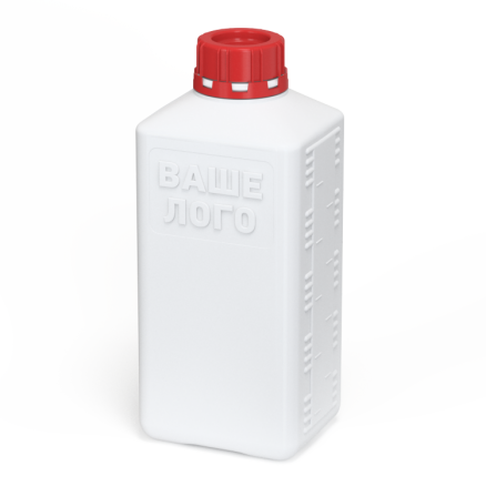 Бутылка прямоугольная Бп2/Бп4 (D = 40мм)